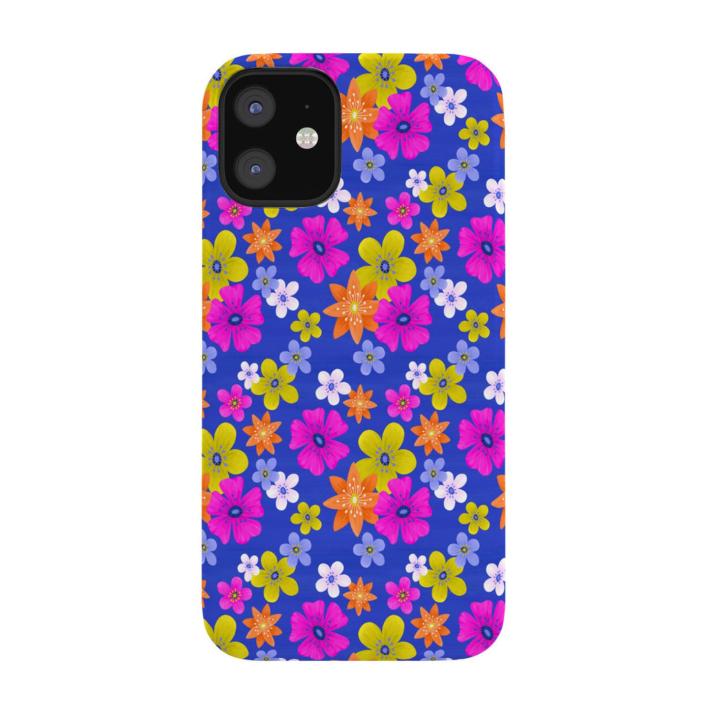Seta Zakian Floral blue pattern Phone Case