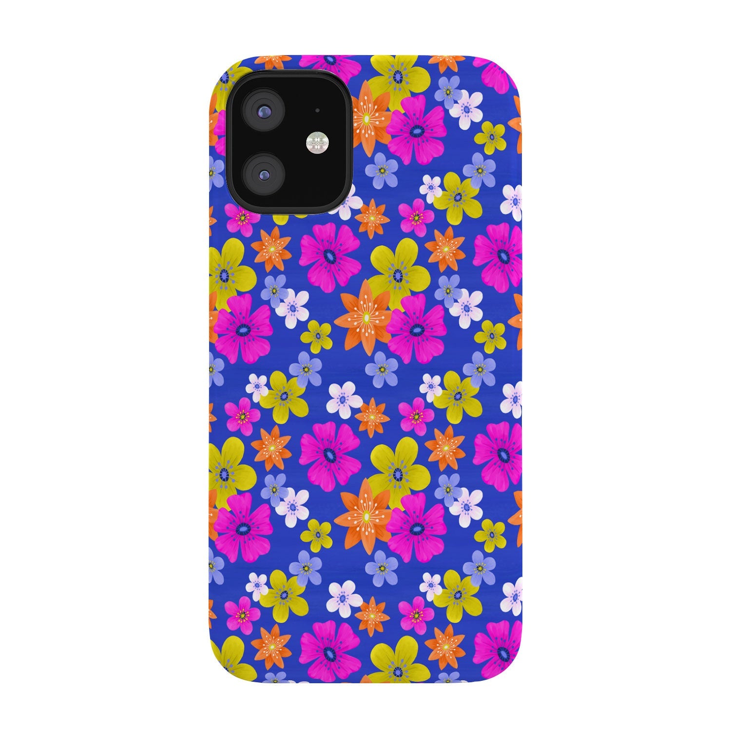 Seta Zakian Floral blue pattern Phone Case