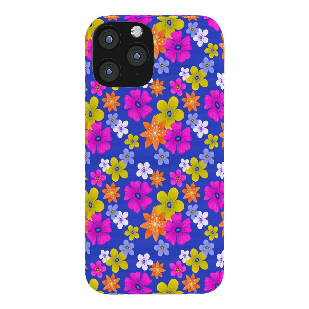 Seta Zakian Floral blue pattern Phone Case