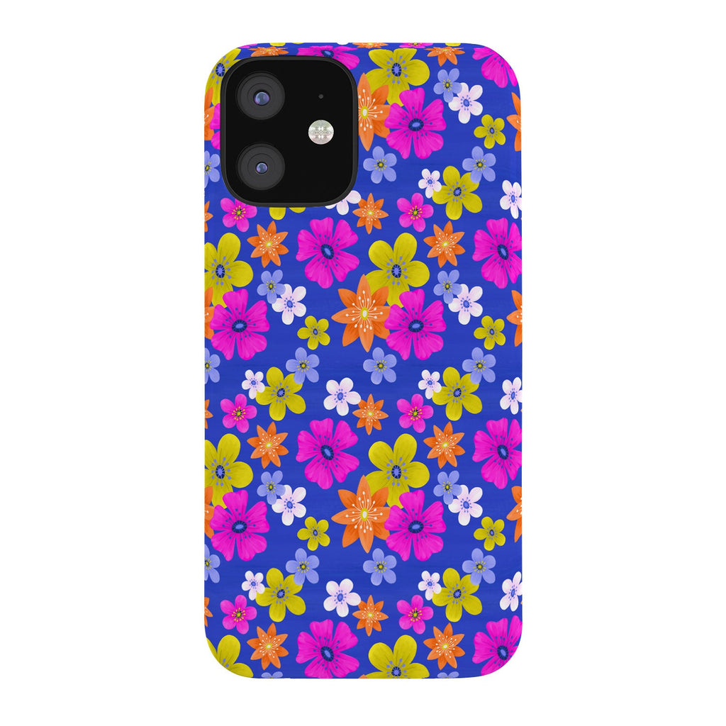 Seta Zakian Floral blue pattern Phone Case