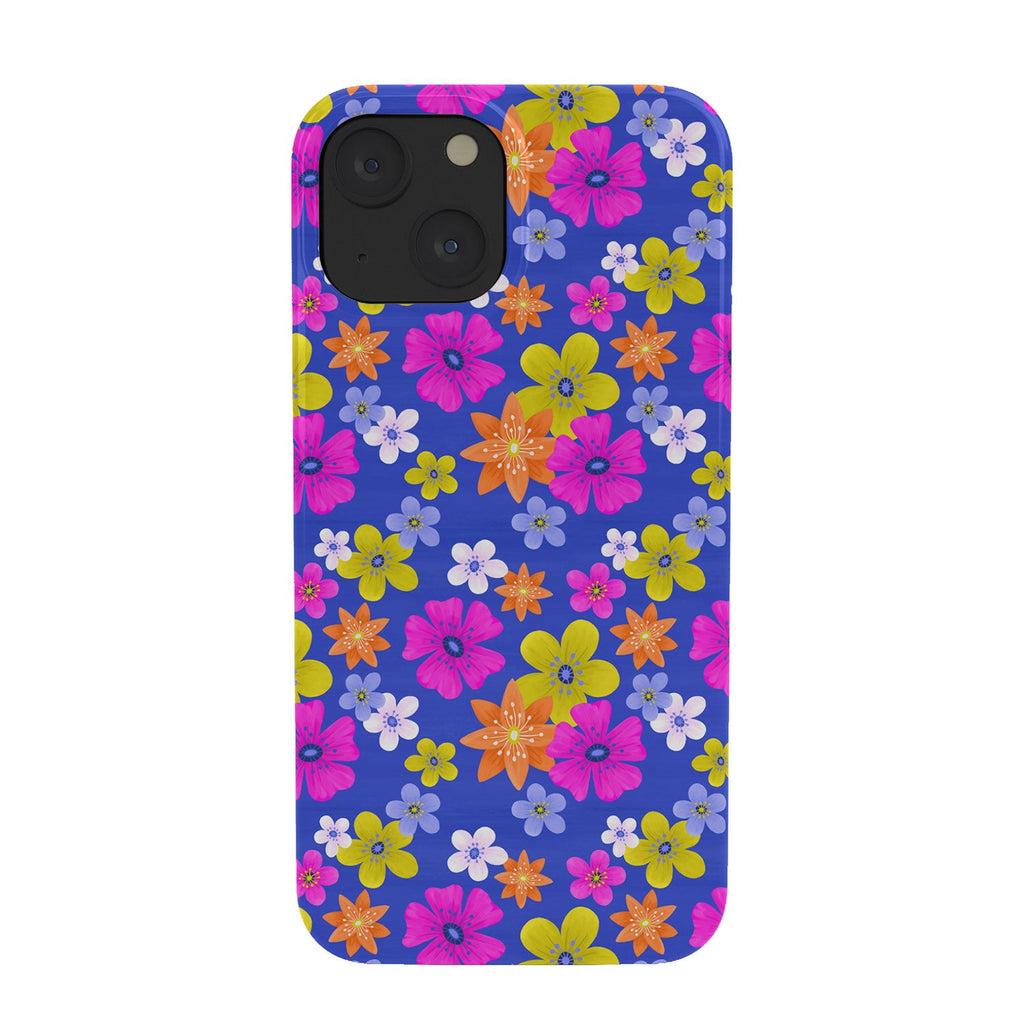 Seta Zakian Floral blue pattern Phone Case