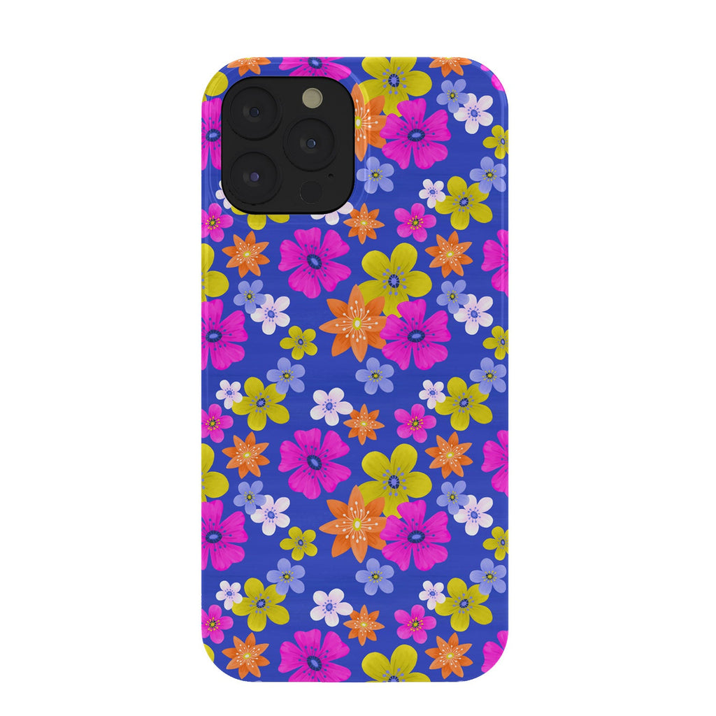 Seta Zakian Floral blue pattern Phone Case
