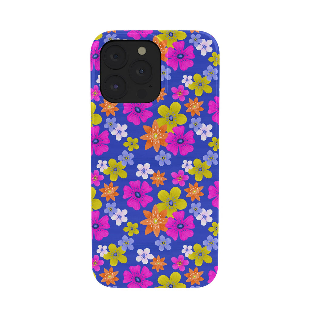 Seta Zakian Floral blue pattern Phone Case