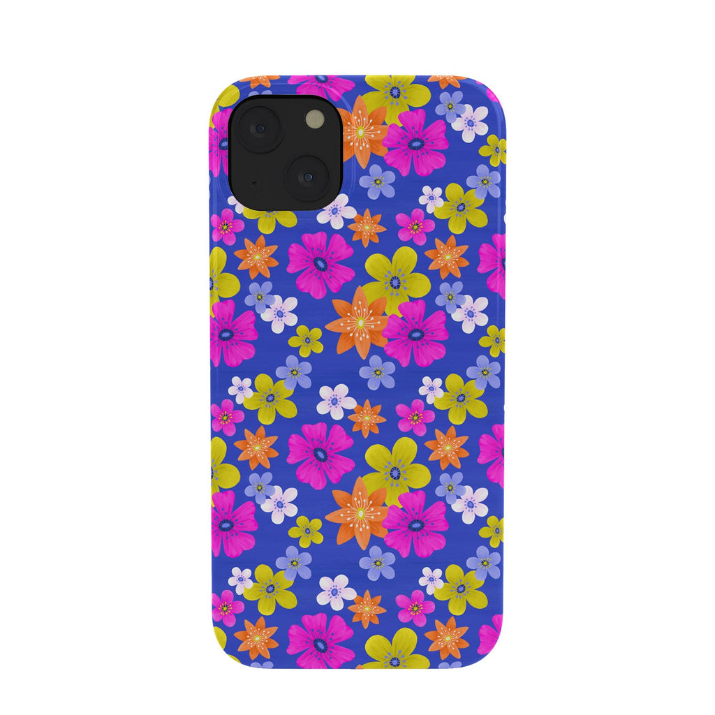 Seta Zakian Floral blue pattern Phone Case