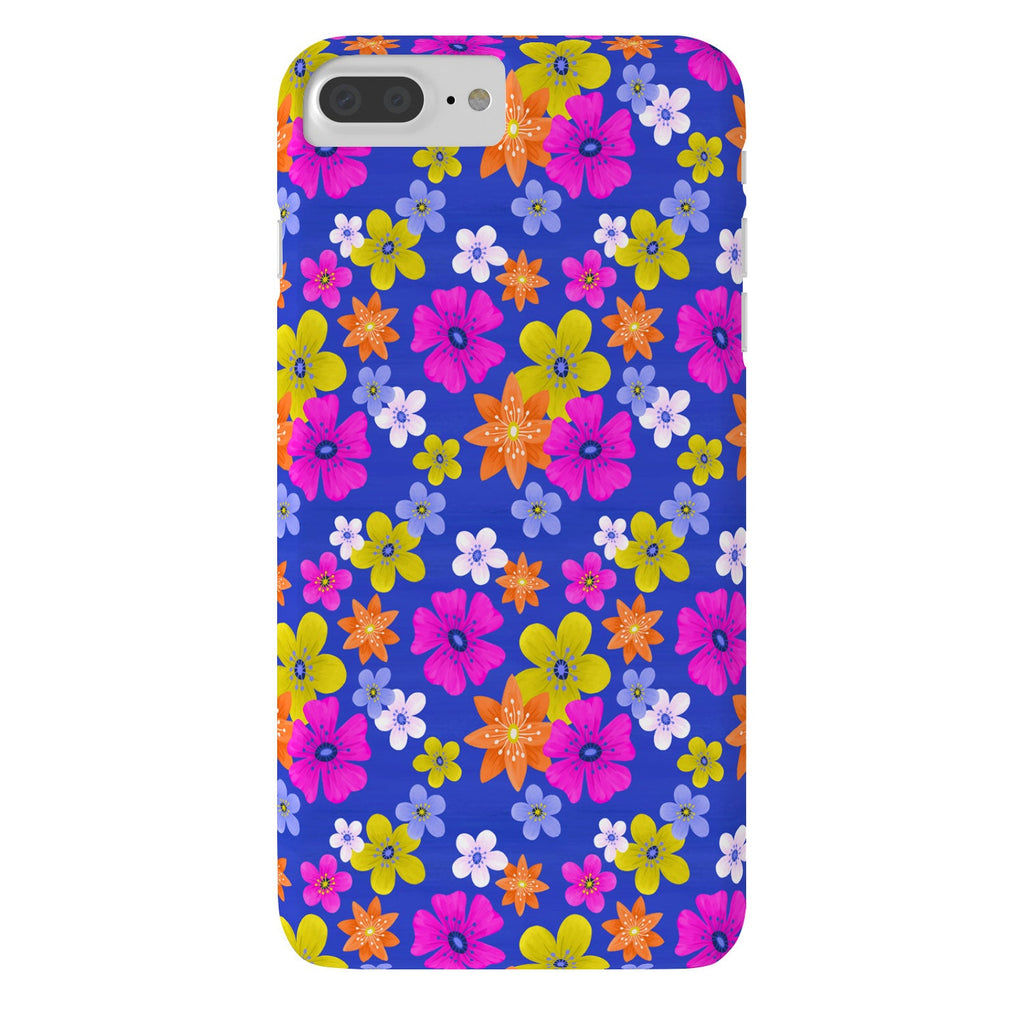 Seta Zakian Floral blue pattern Phone Case