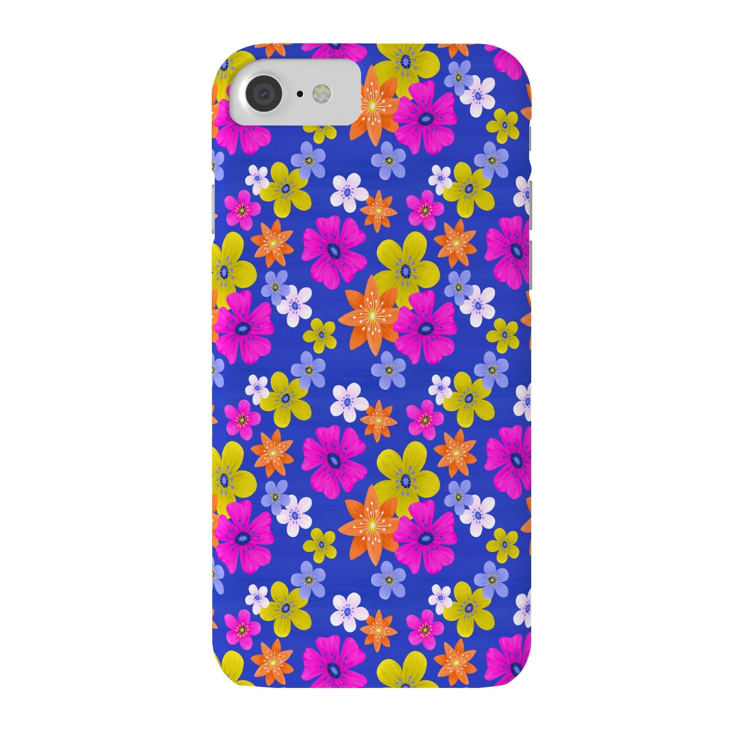Seta Zakian Floral blue pattern Phone Case
