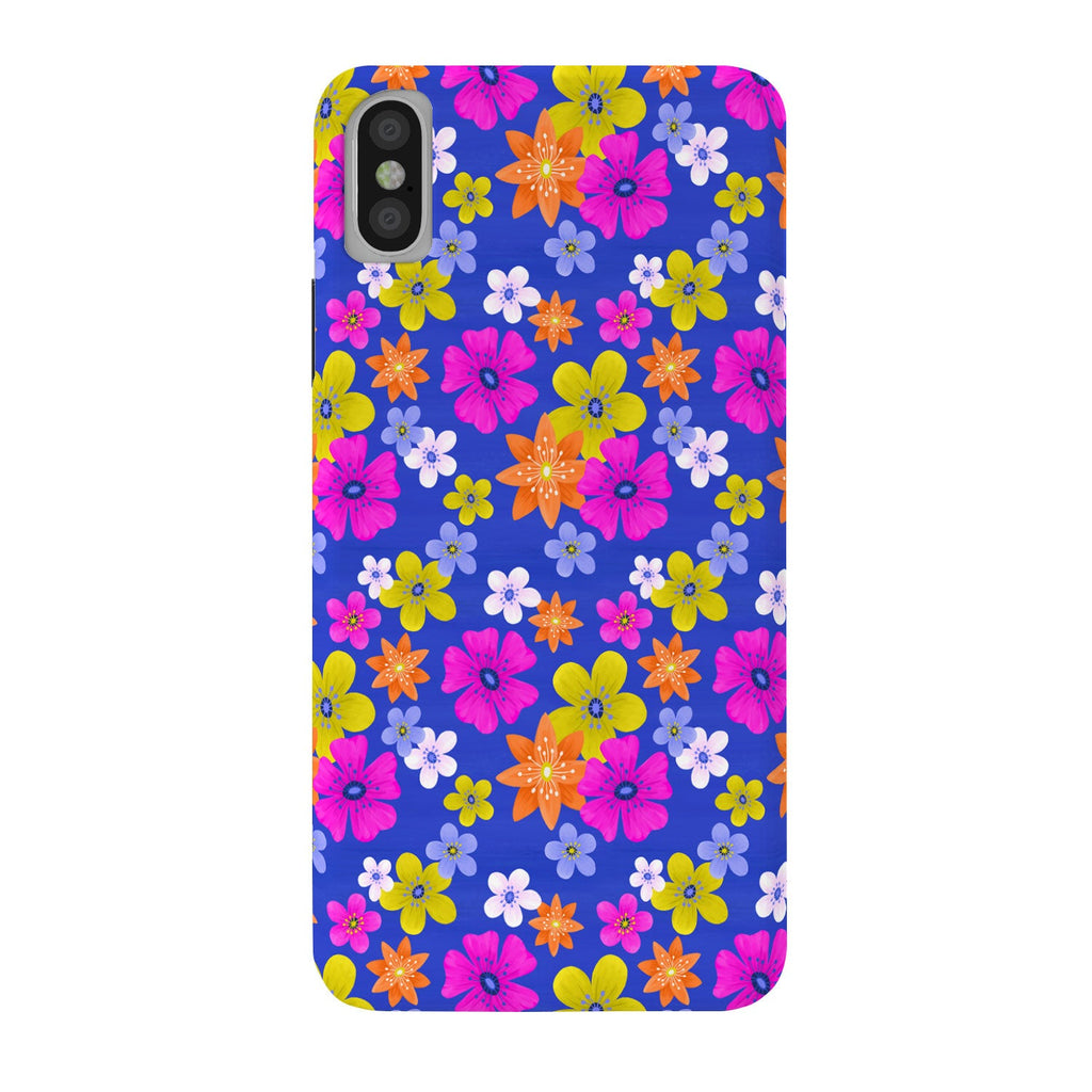 Seta Zakian Floral blue pattern Phone Case