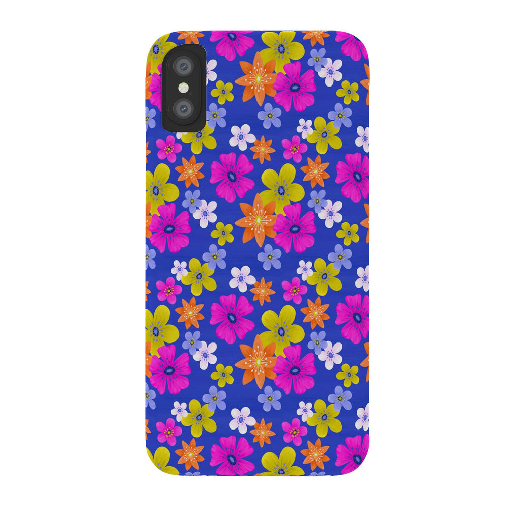 Seta Zakian Floral blue pattern Phone Case