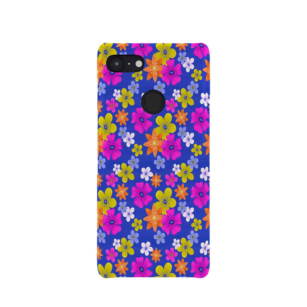 Seta Zakian Floral blue pattern Phone Case
