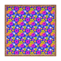 Seta Zakian Floral blue pattern Square Tray