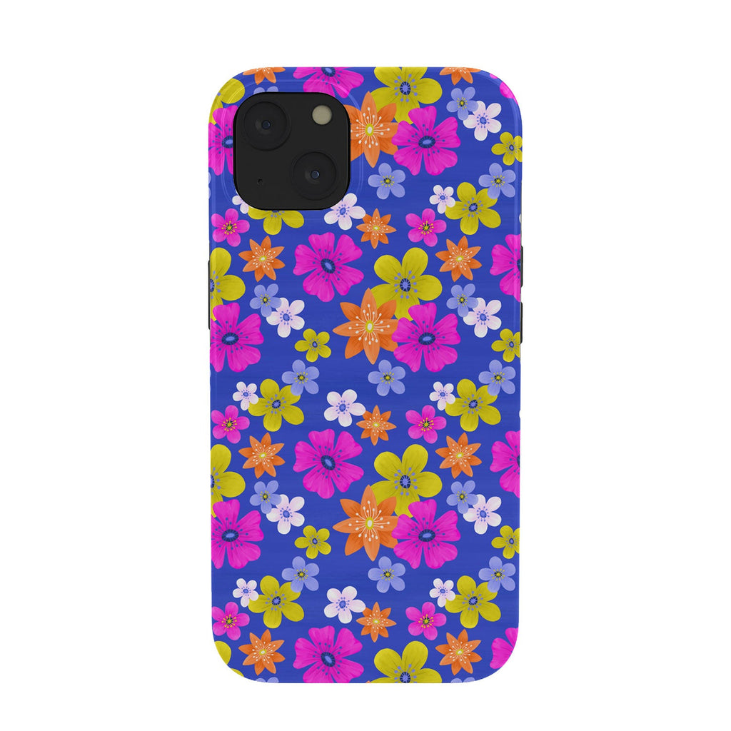 Seta Zakian Floral blue pattern Phone Case