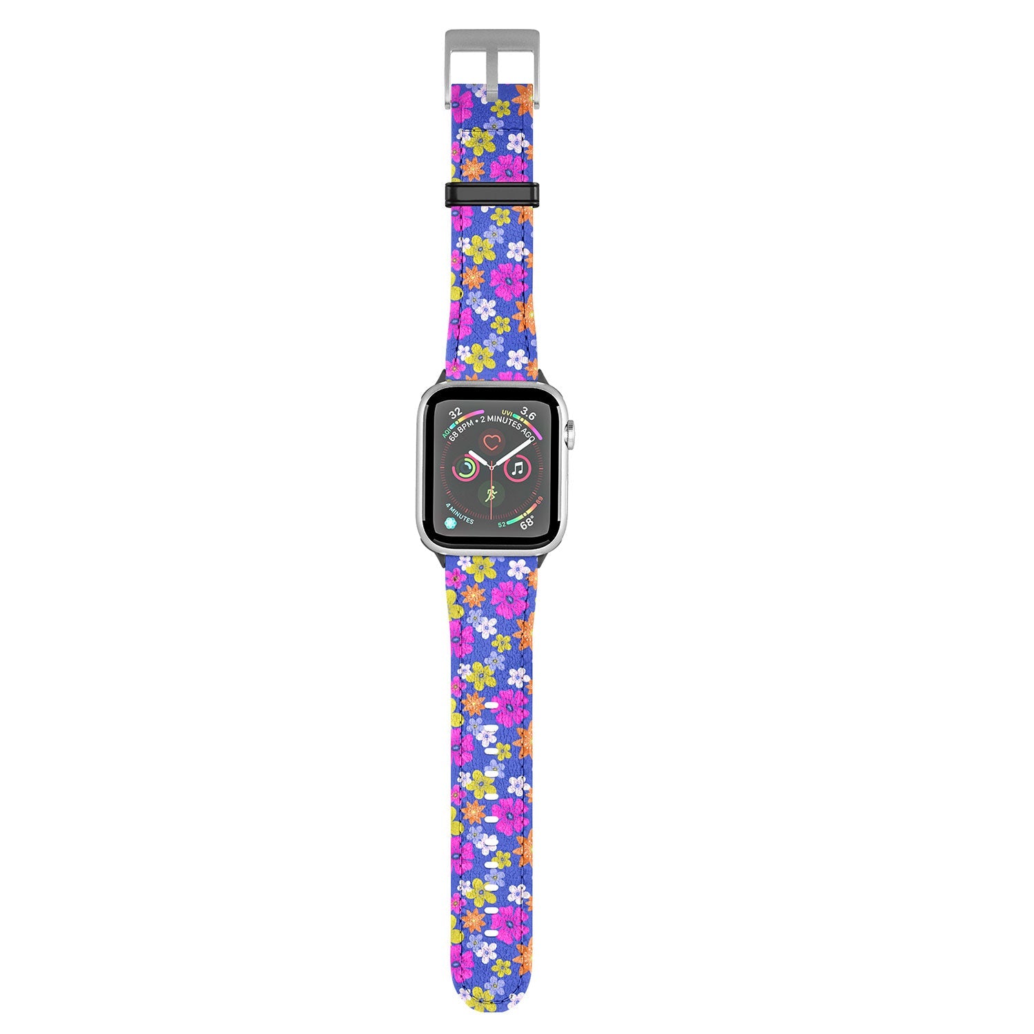 Seta Zakian Floral blue pattern Apple Watch Band