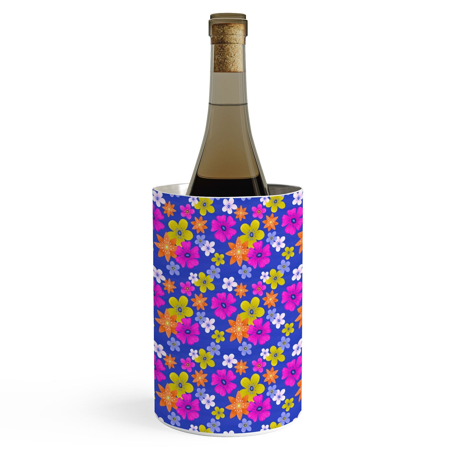 Seta Zakian Floral blue pattern Wine Chiller