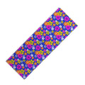 Seta Zakian Floral blue pattern Yoga Mat
