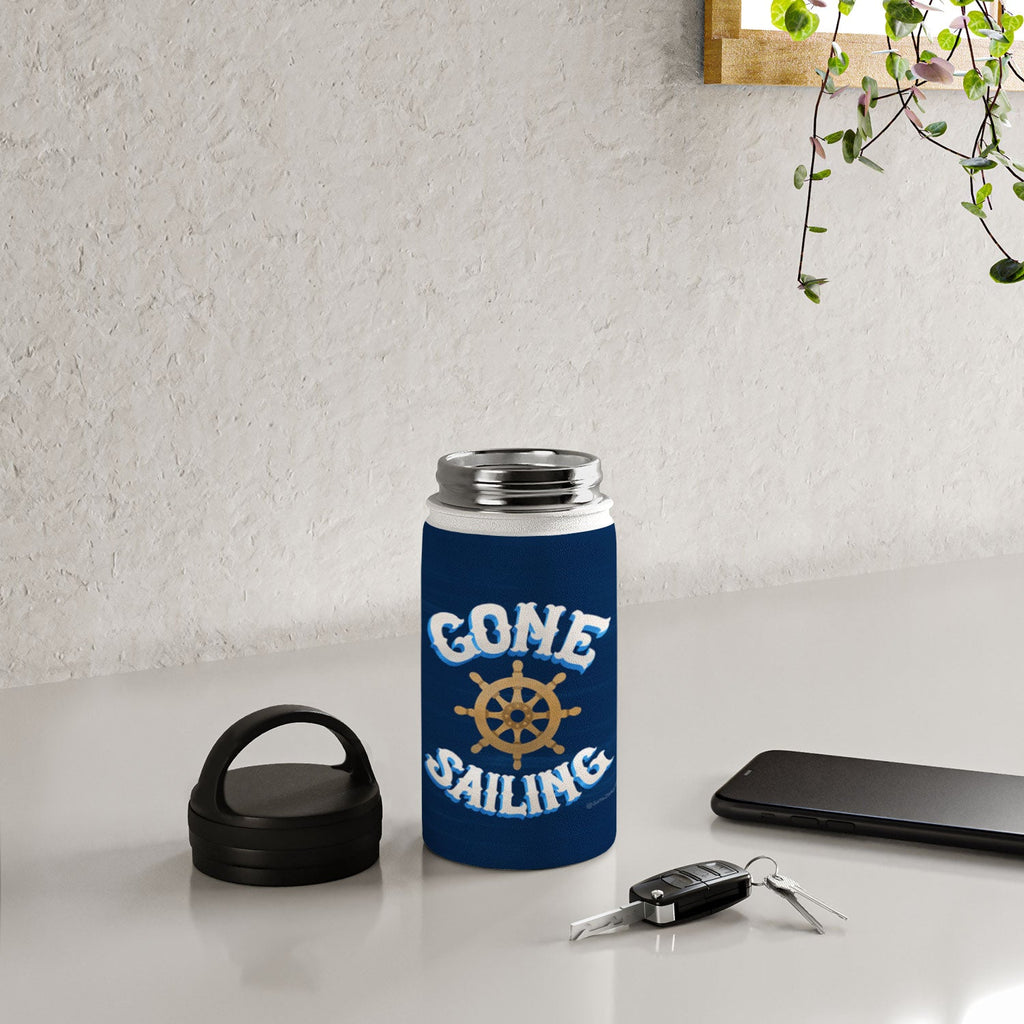 Seta Zakian Gone Sailing Water Bottle