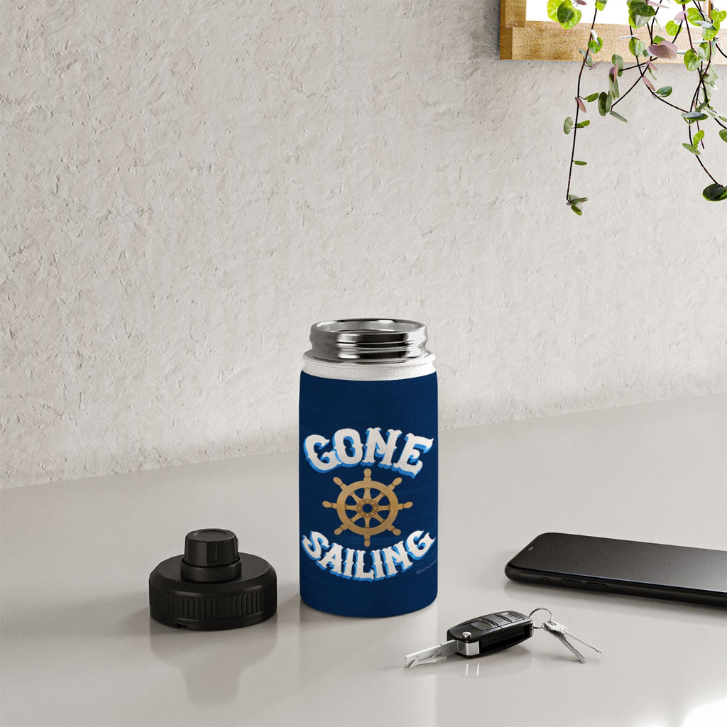 Seta Zakian Gone Sailing Water Bottle
