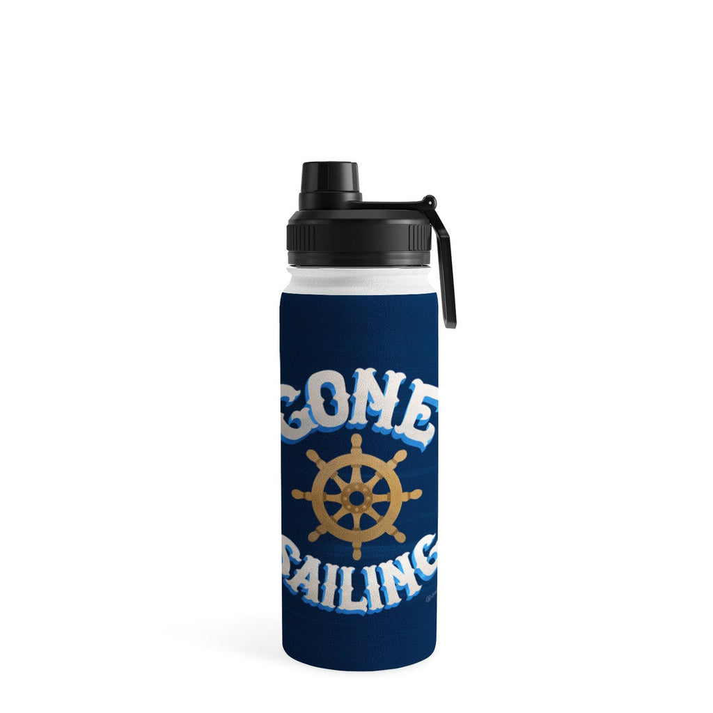 Seta Zakian Gone Sailing Water Bottle