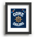 Seta Zakian Gone Sailing Recessed Framing Rectangle