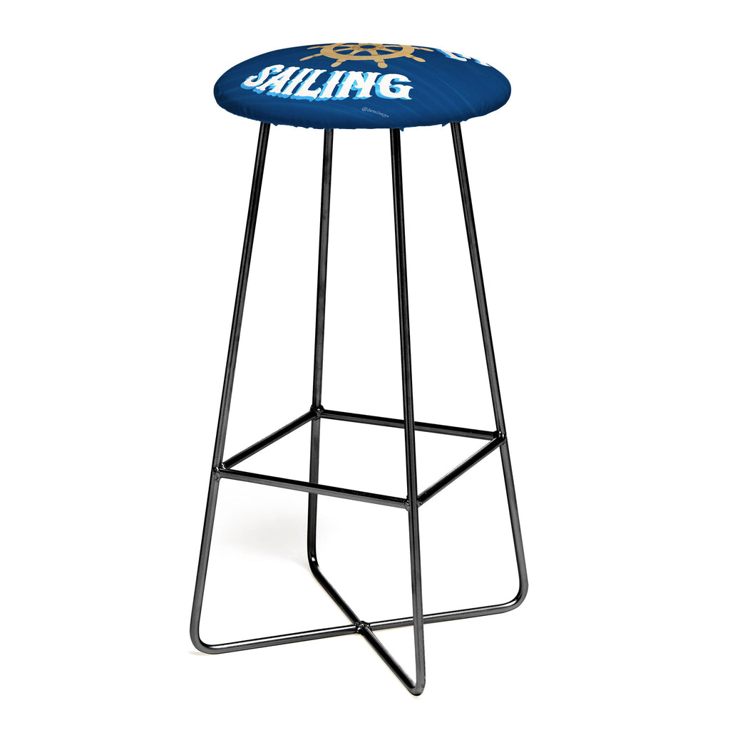 Seta Zakian Gone Sailing Bar Stool