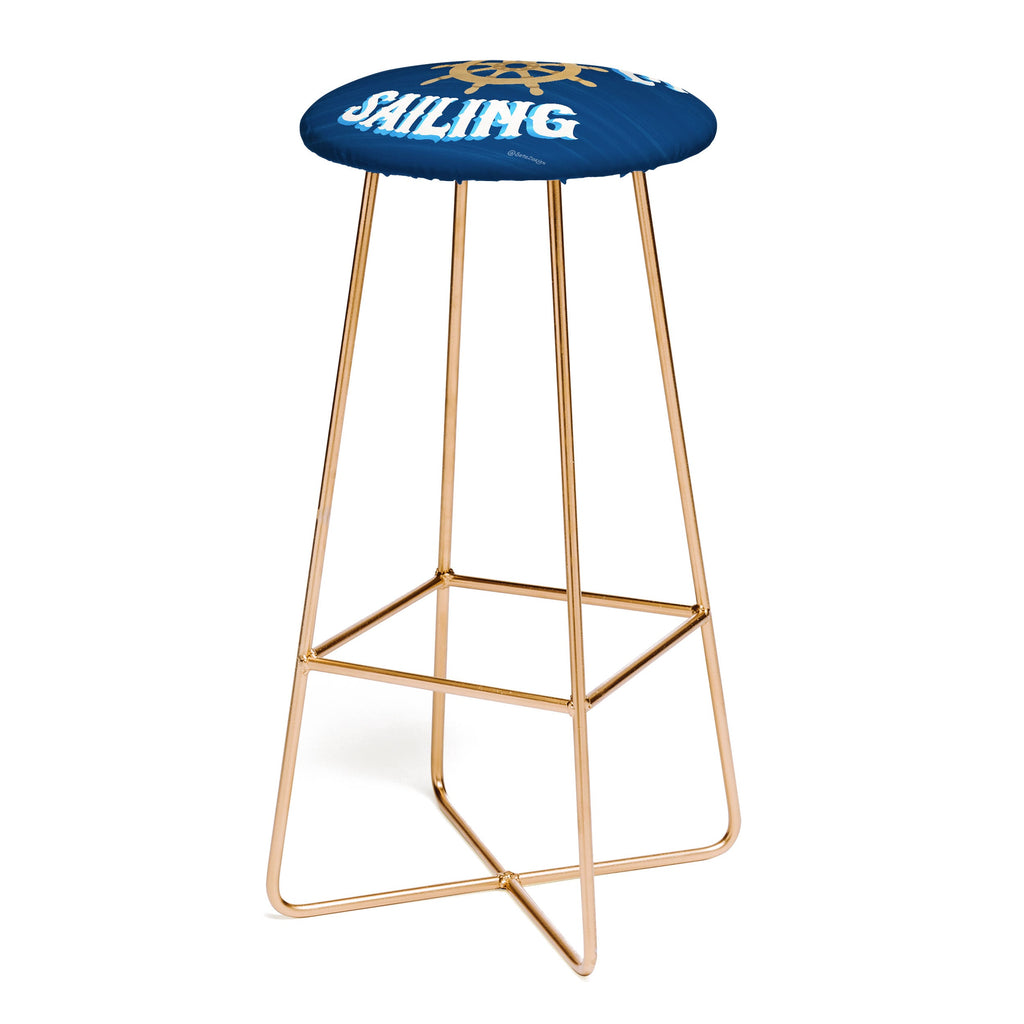 Seta Zakian Gone Sailing Bar Stool