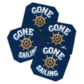 Seta Zakian Gone Sailing Coaster Set