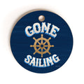 Seta Zakian Gone Sailing Cutting Board Round