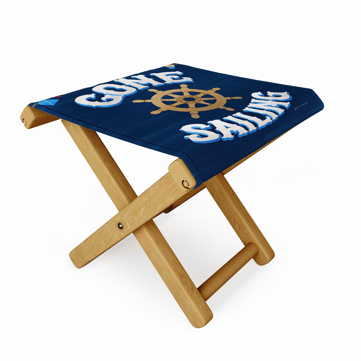 Seta Zakian Gone Sailing Folding Stool