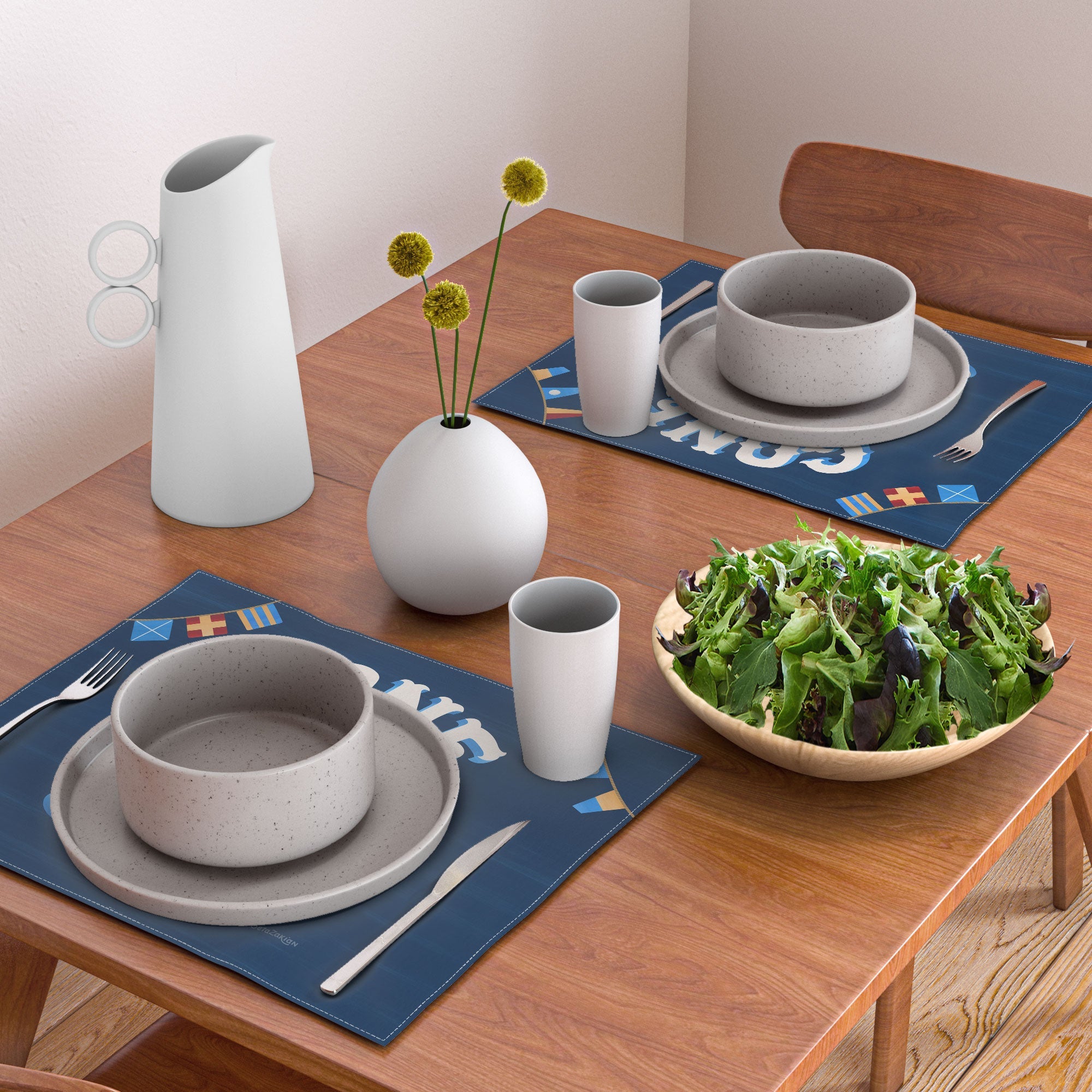 Seta Zakian Gone Sailing Placemat