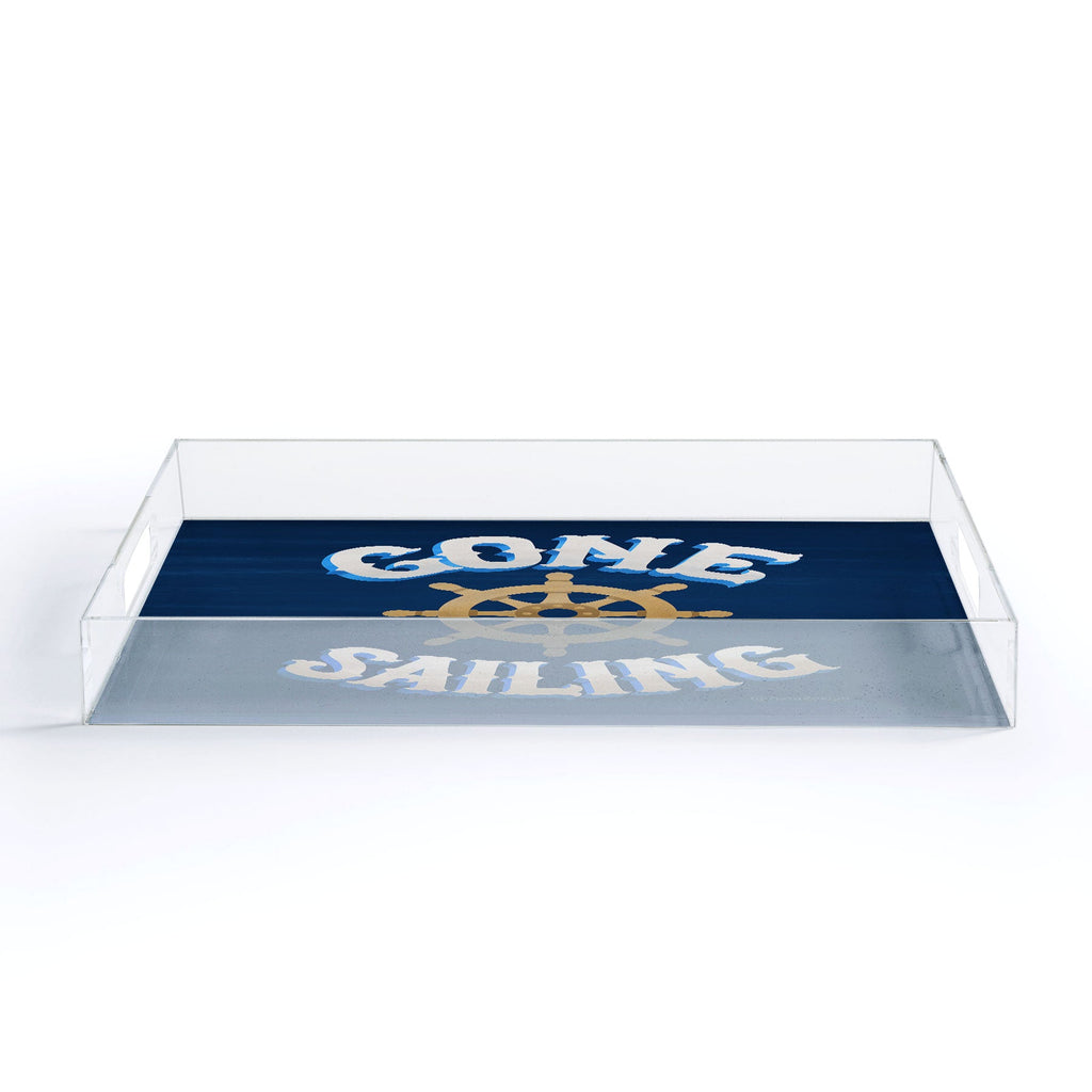 Seta Zakian Gone Sailing Acrylic Tray