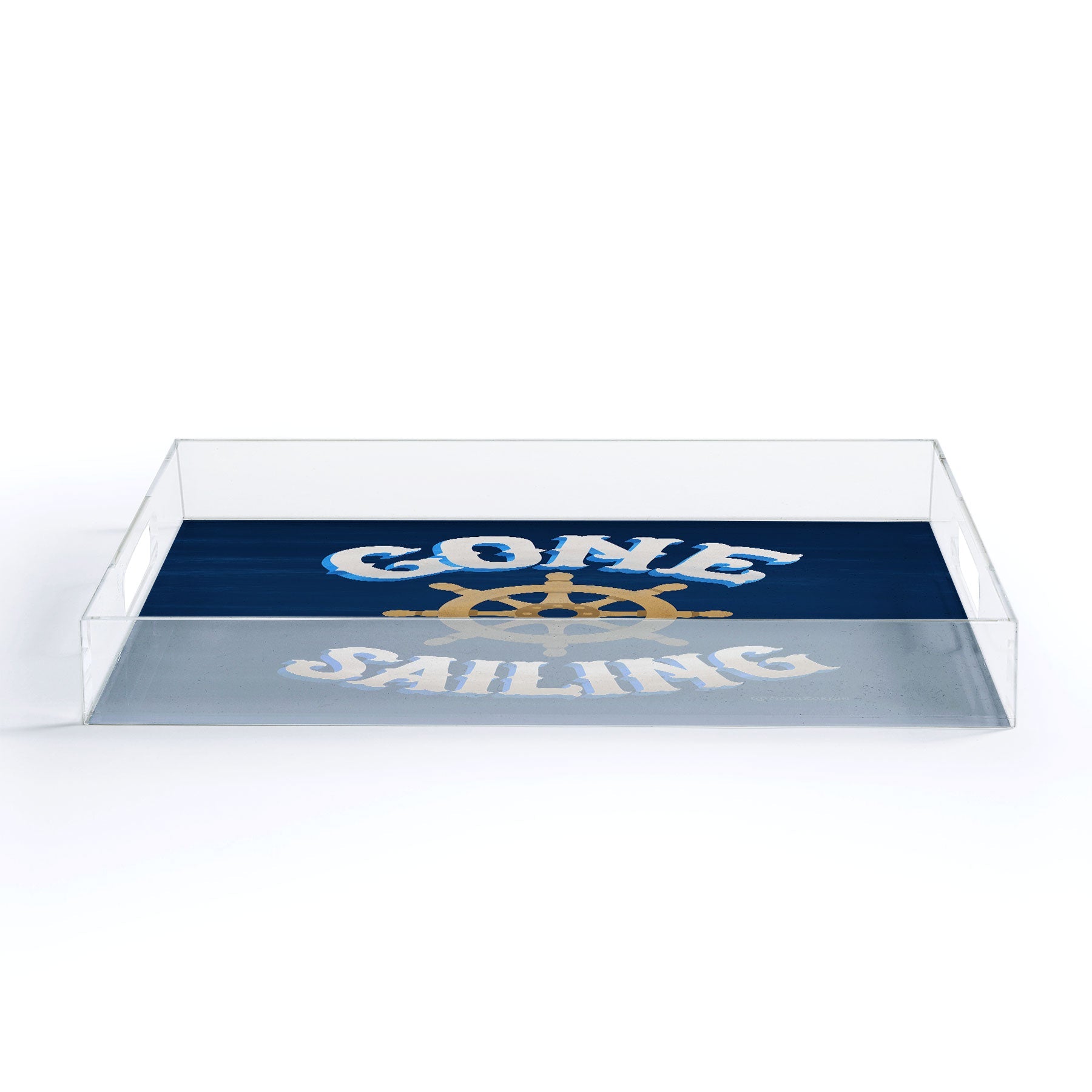 Seta Zakian Gone Sailing Acrylic Tray