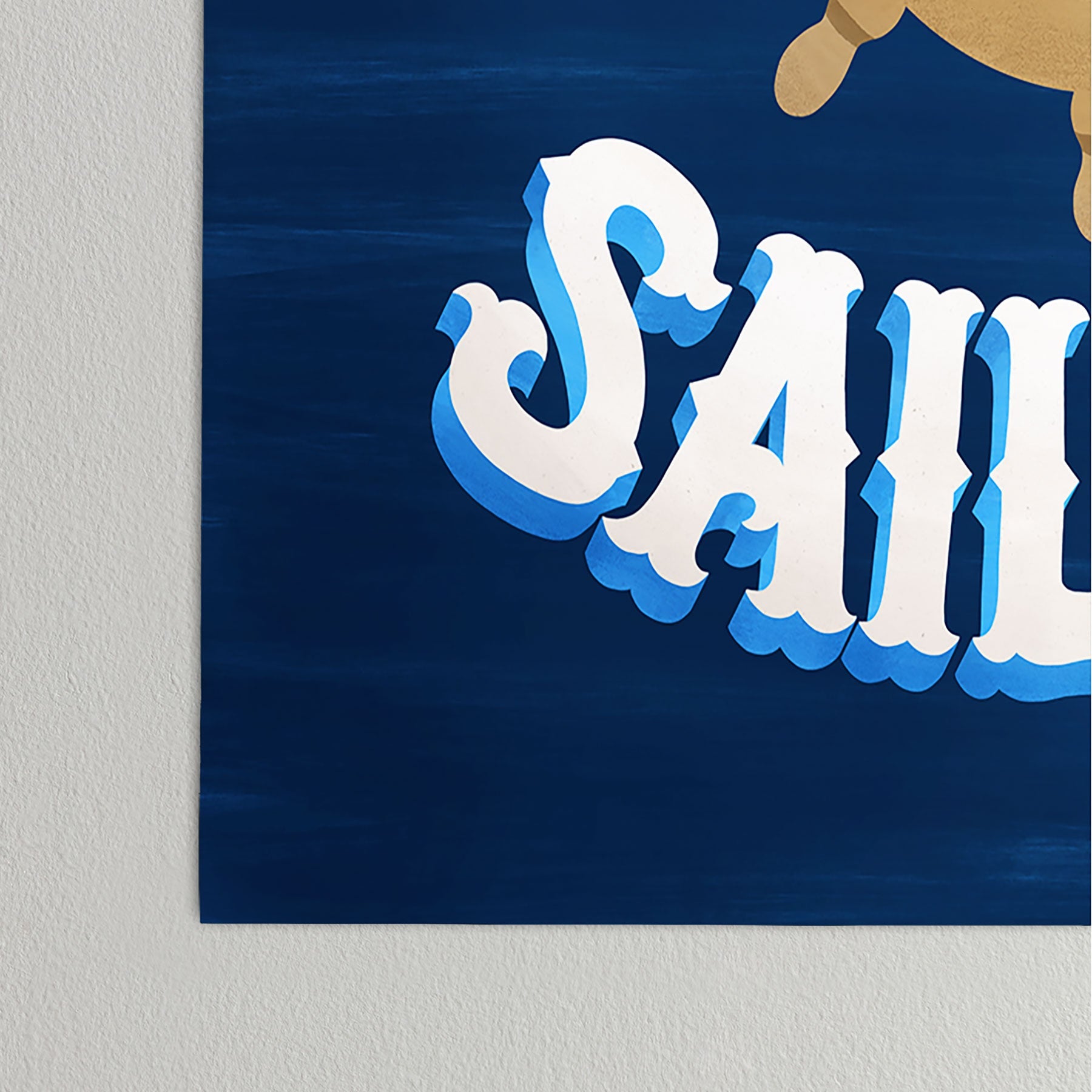 Seta Zakian Gone Sailing Poster