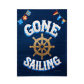 Seta Zakian Gone Sailing Poster