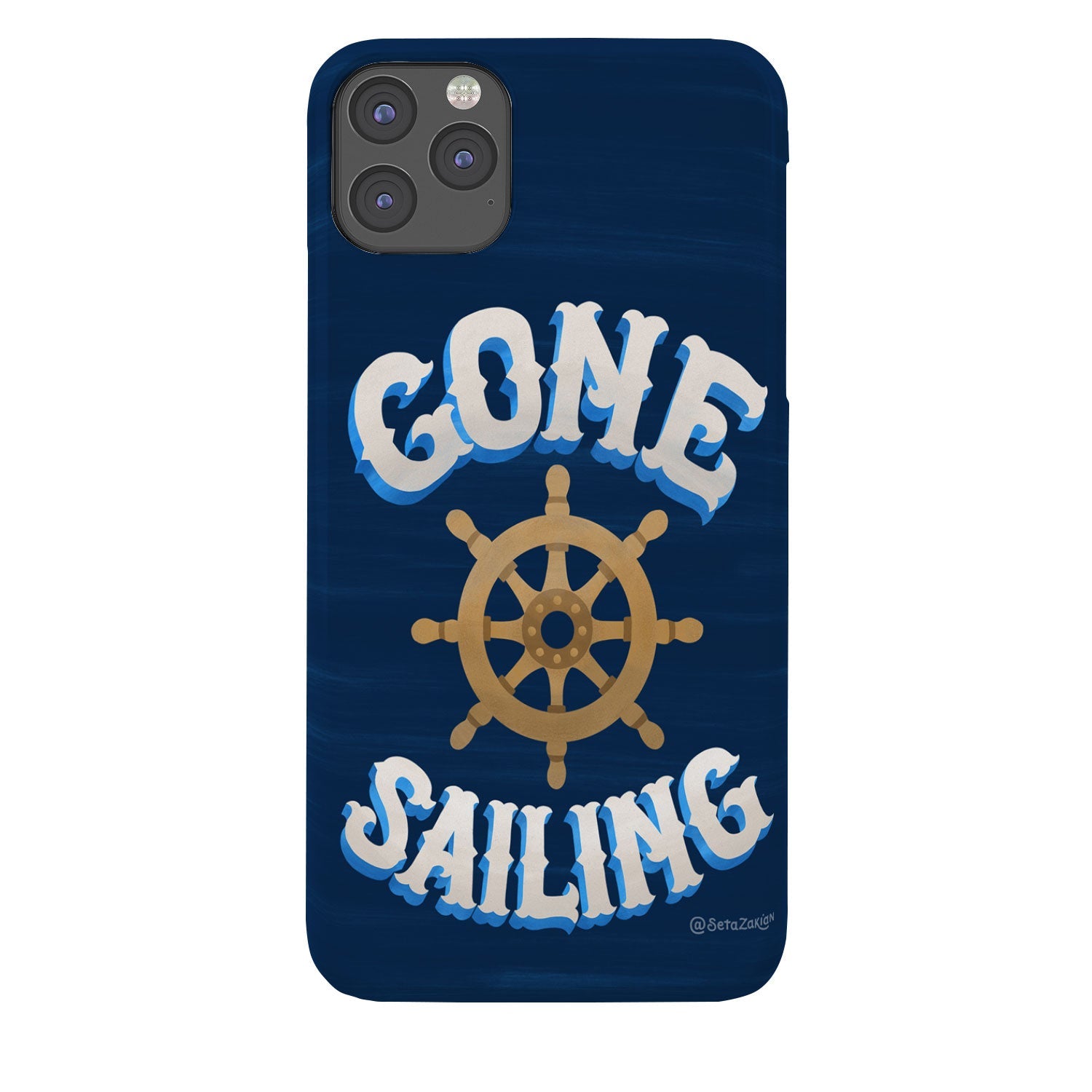 Seta Zakian Gone Sailing Phone Case