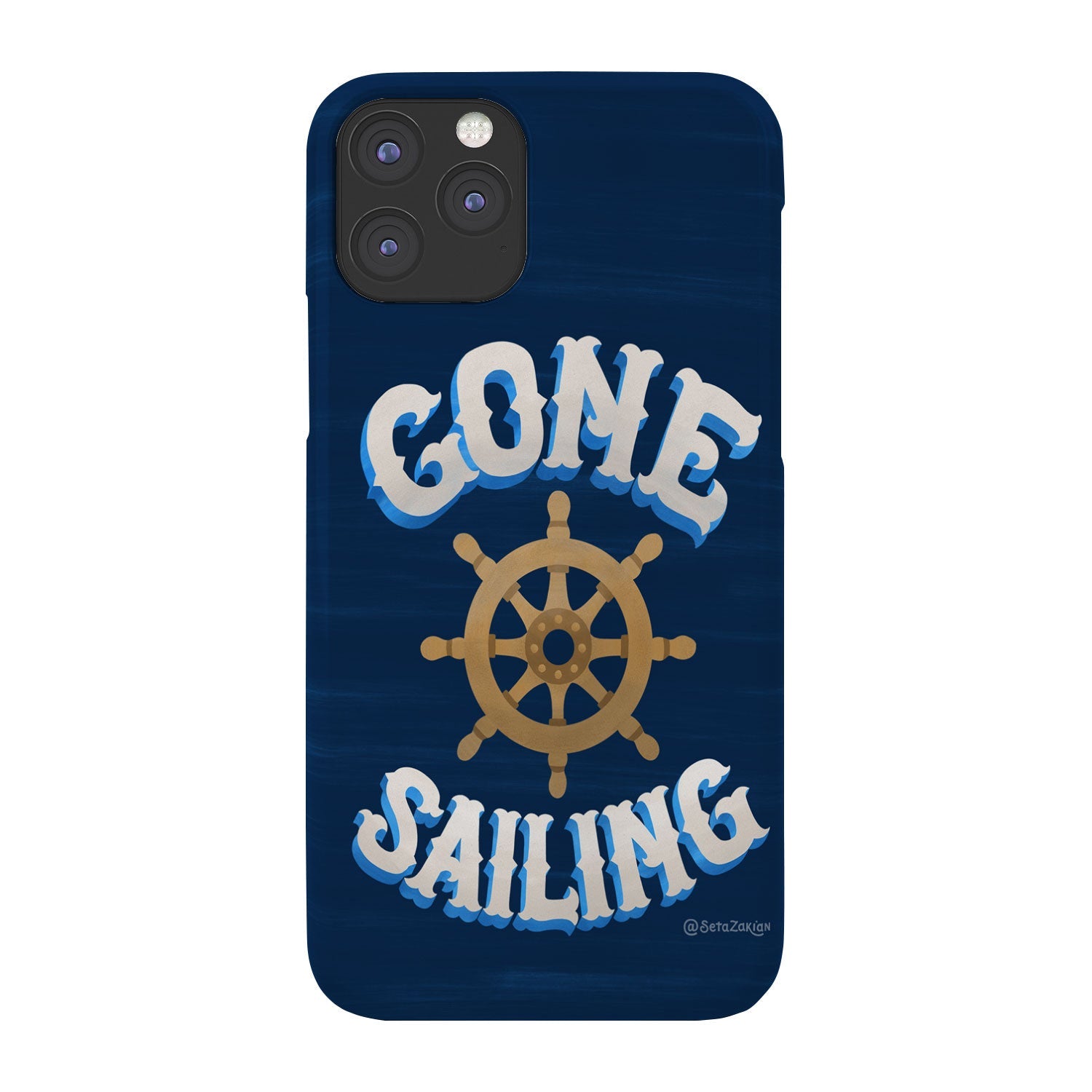 Seta Zakian Gone Sailing Phone Case
