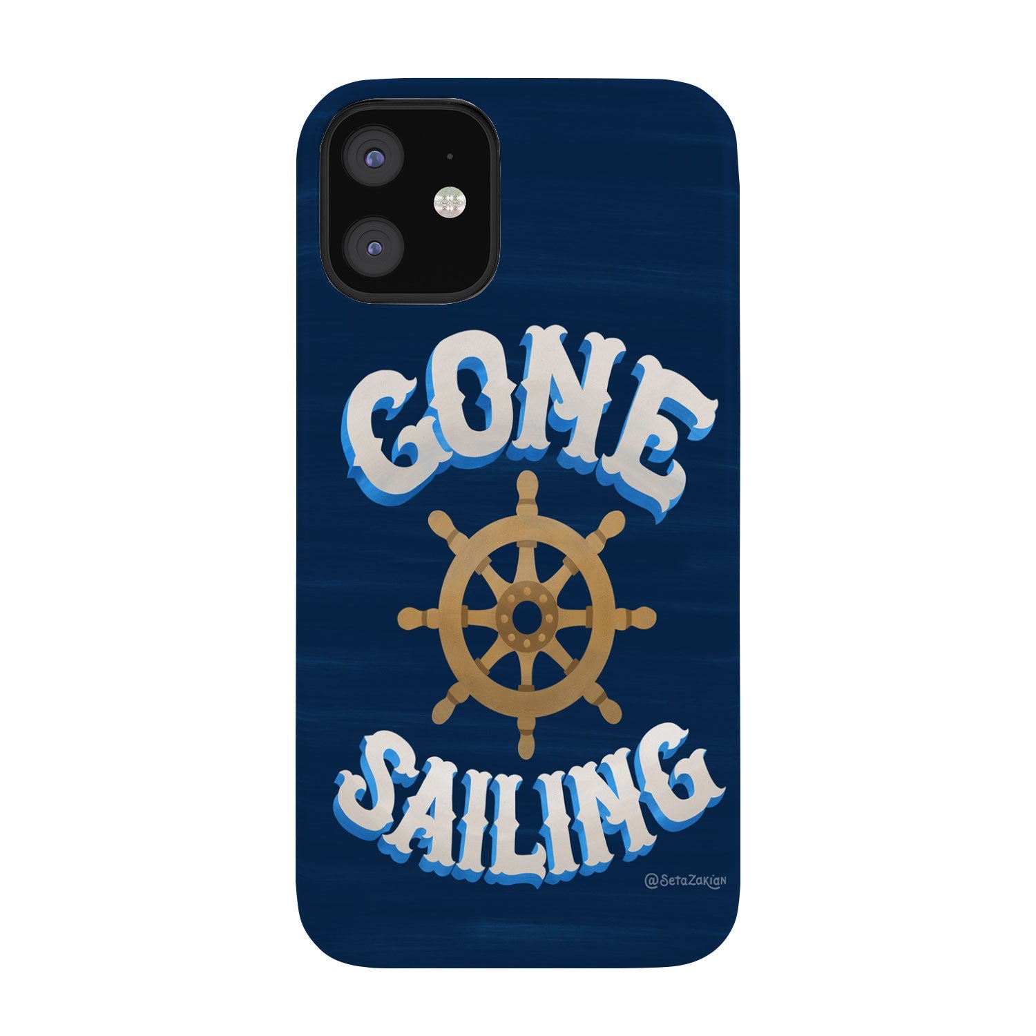 Seta Zakian Gone Sailing Phone Case