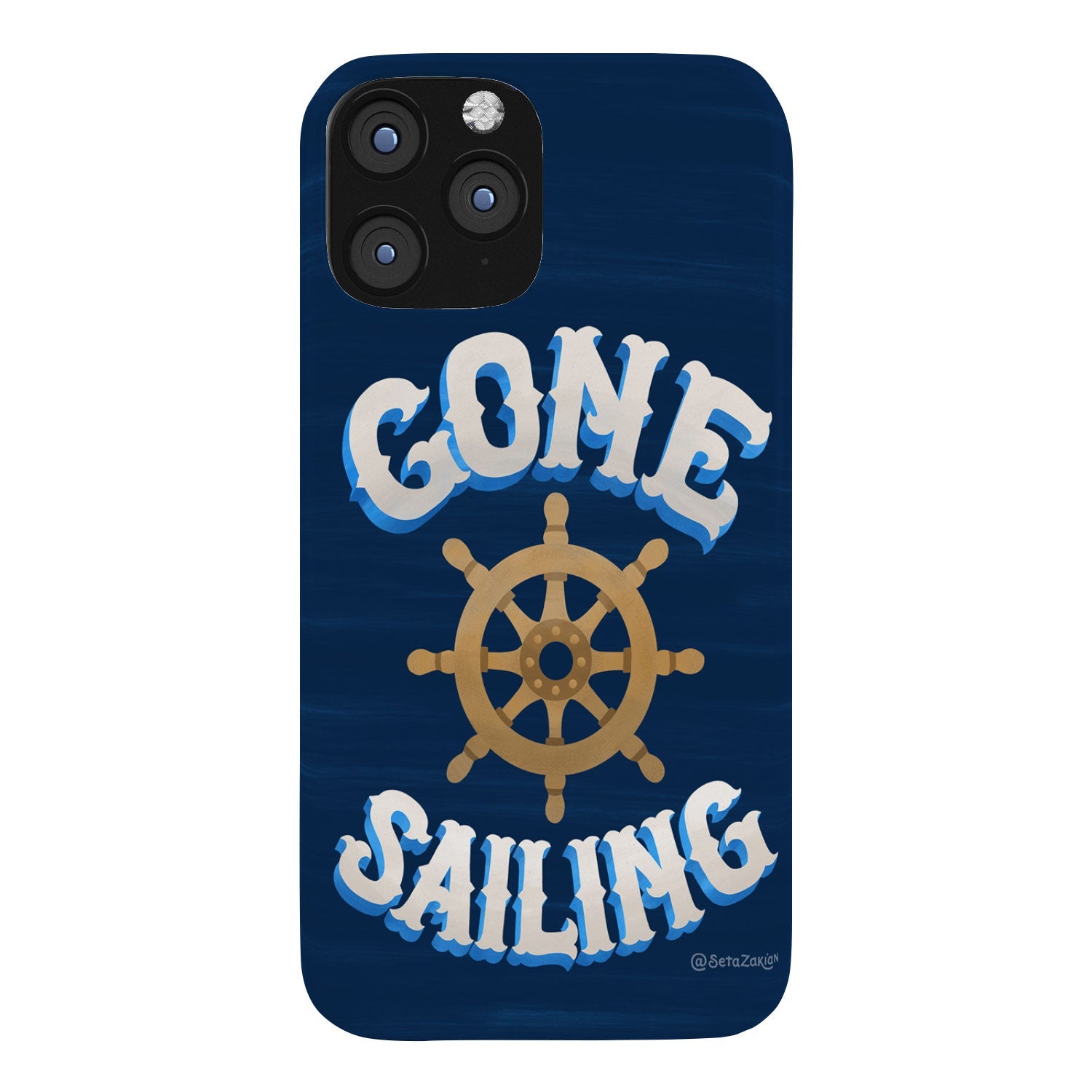 Seta Zakian Gone Sailing Phone Case