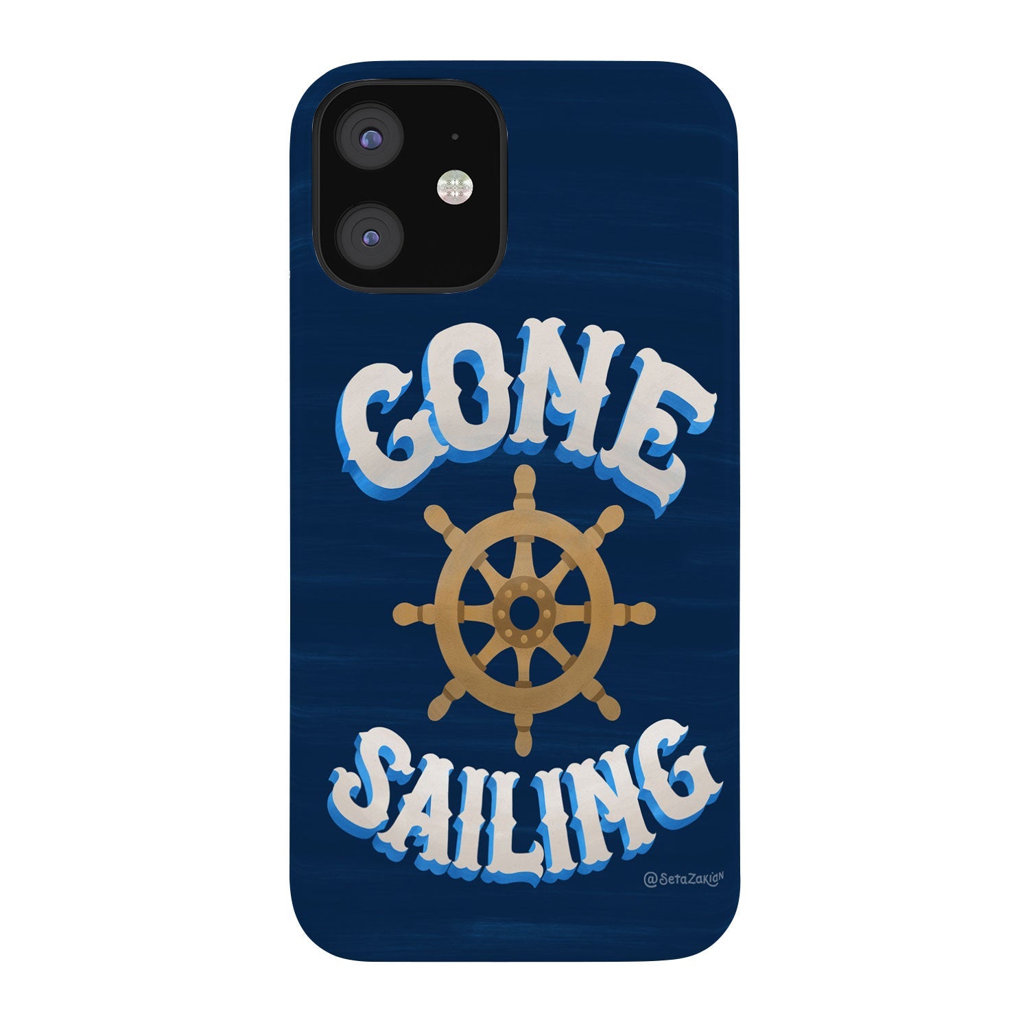 Seta Zakian Gone Sailing Phone Case