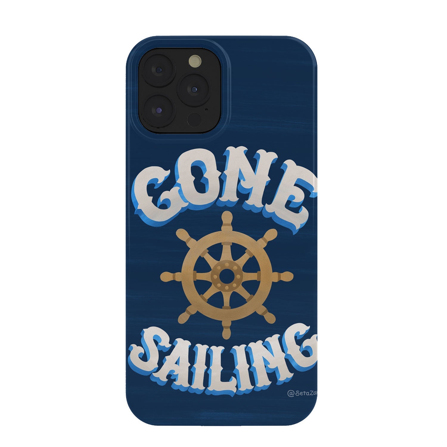 Seta Zakian Gone Sailing Phone Case