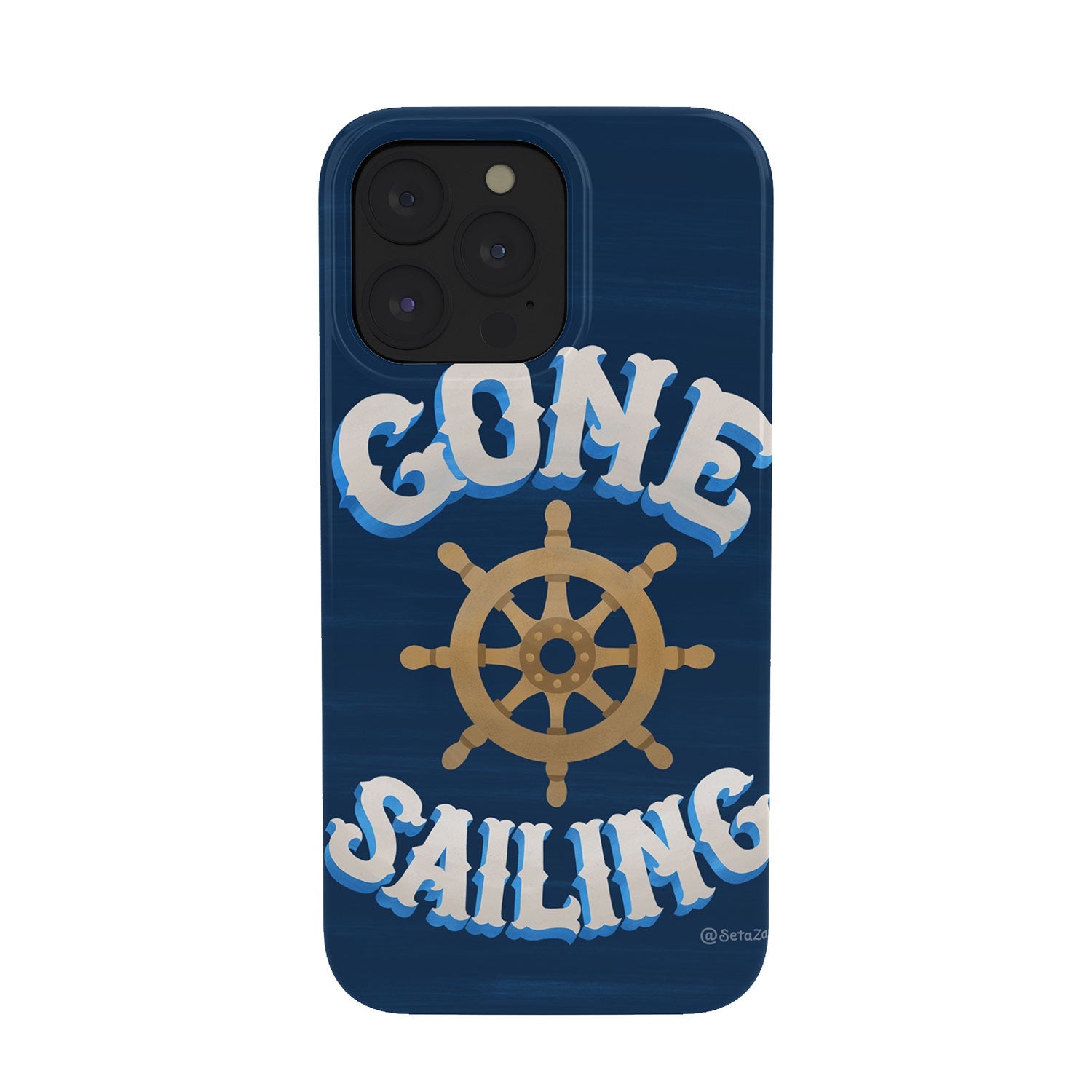 Seta Zakian Gone Sailing Phone Case