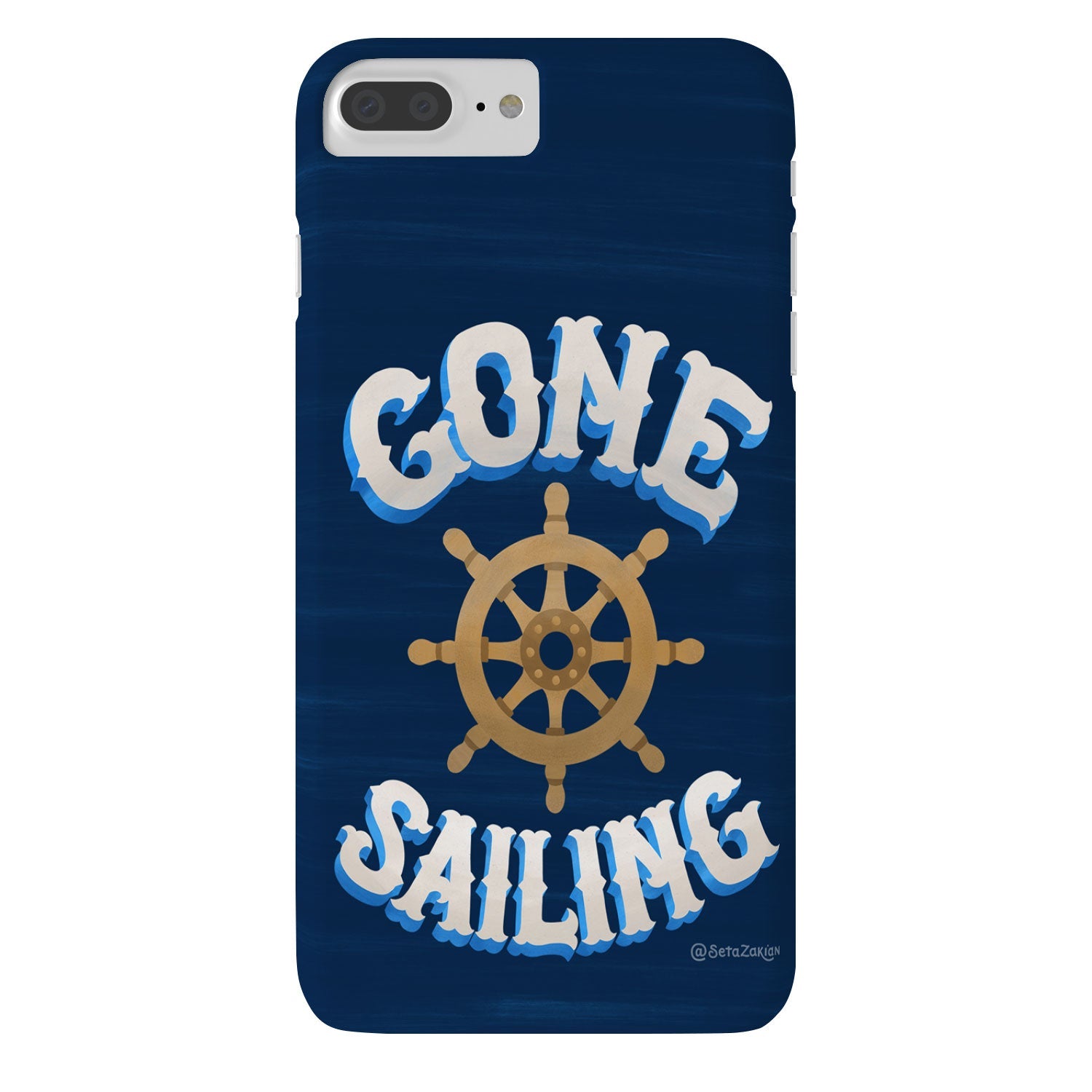 Seta Zakian Gone Sailing Phone Case