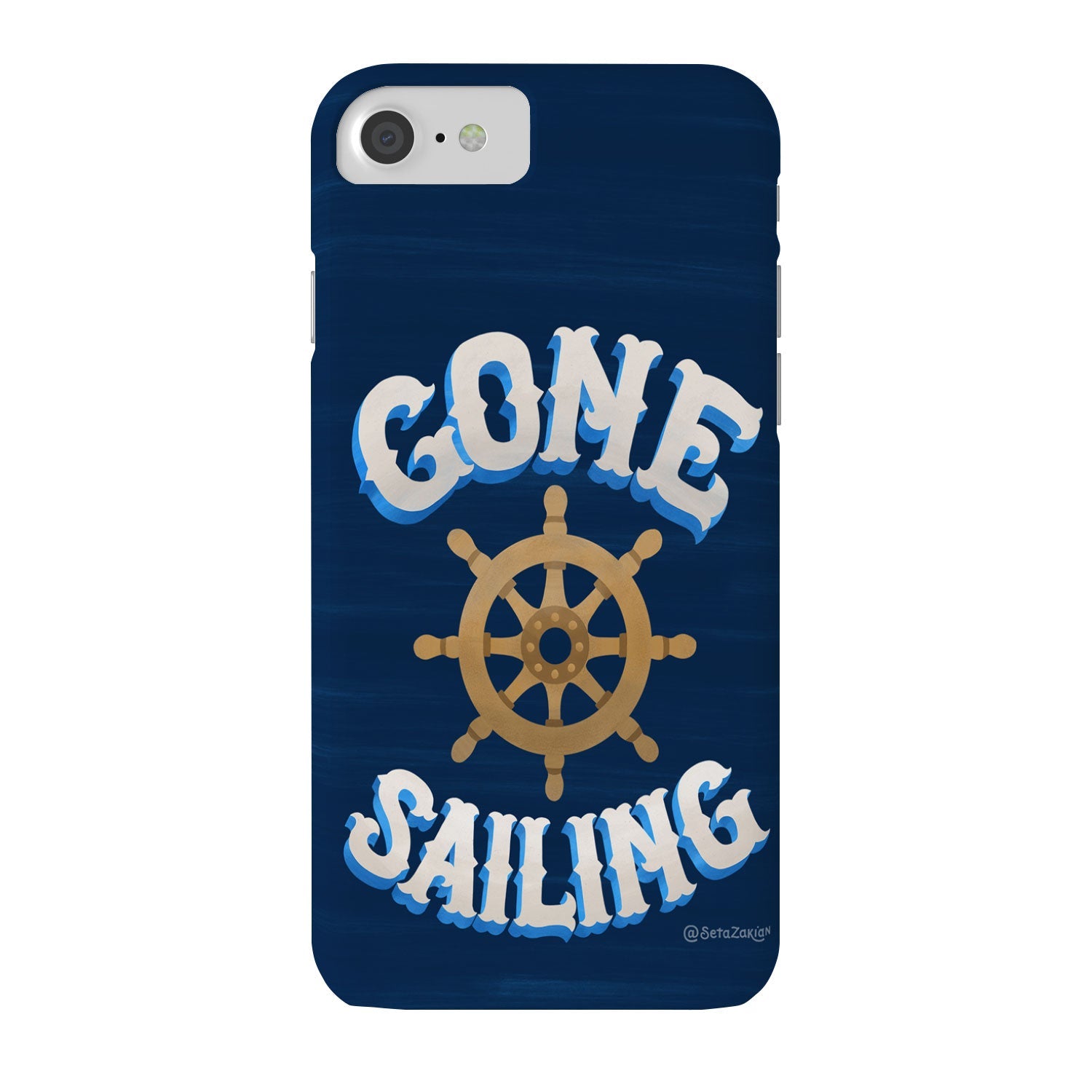 Seta Zakian Gone Sailing Phone Case