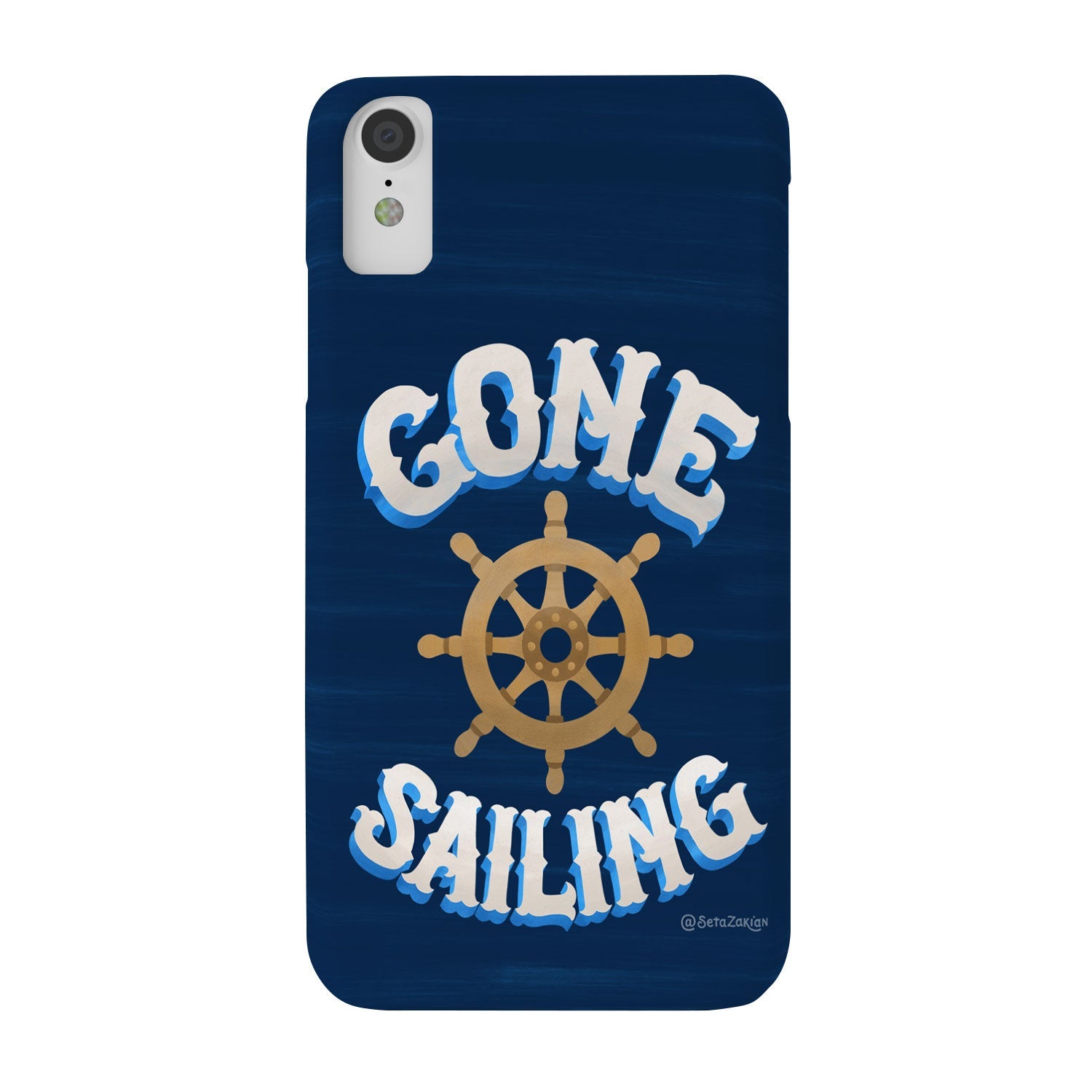 Seta Zakian Gone Sailing Phone Case