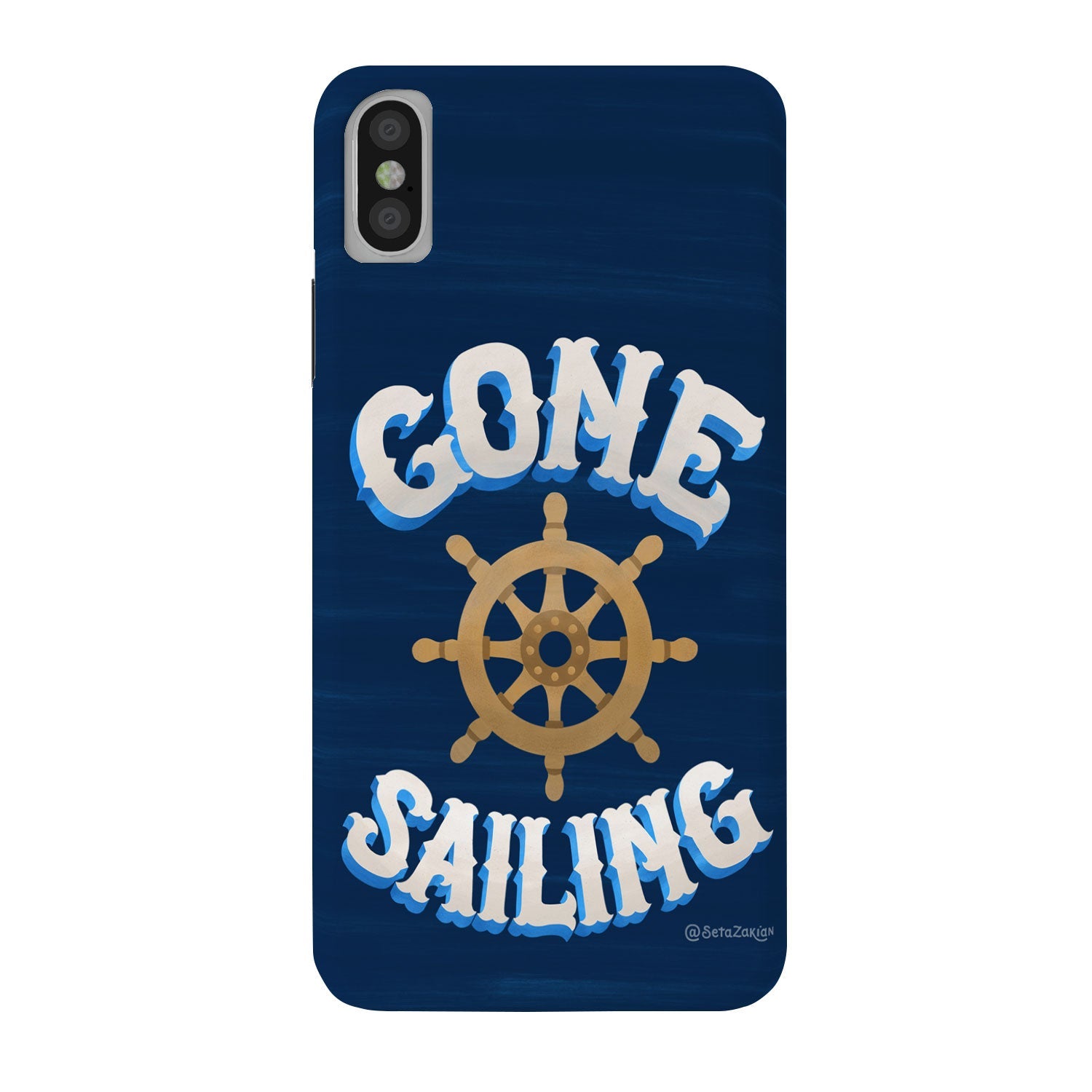 Seta Zakian Gone Sailing Phone Case