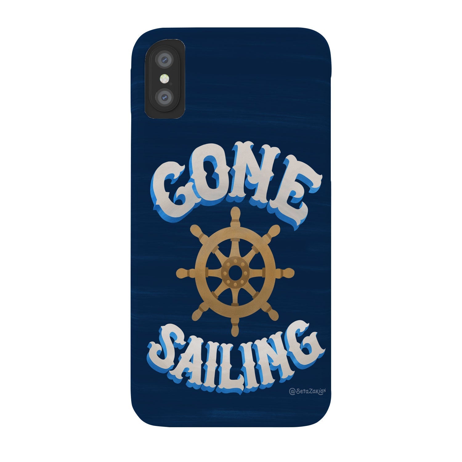 Seta Zakian Gone Sailing Phone Case