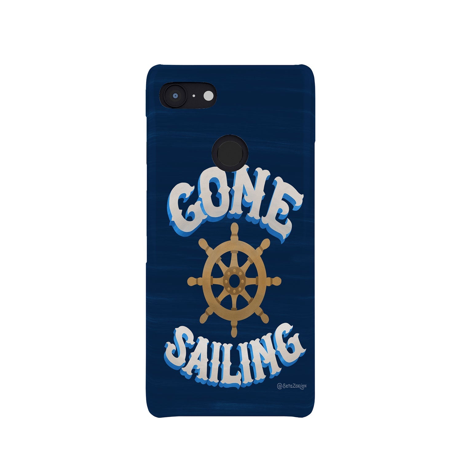 Seta Zakian Gone Sailing Phone Case
