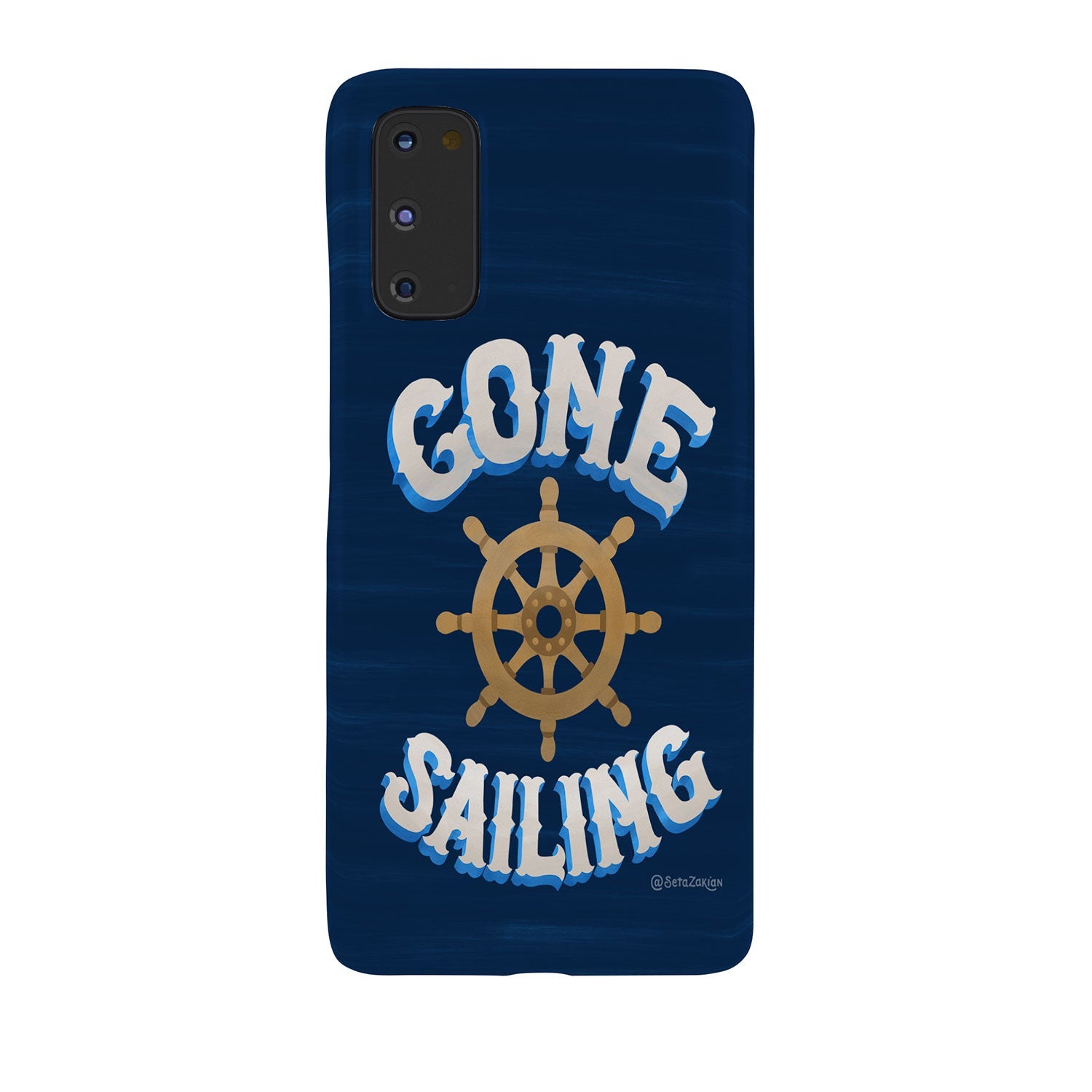 Seta Zakian Gone Sailing Phone Case
