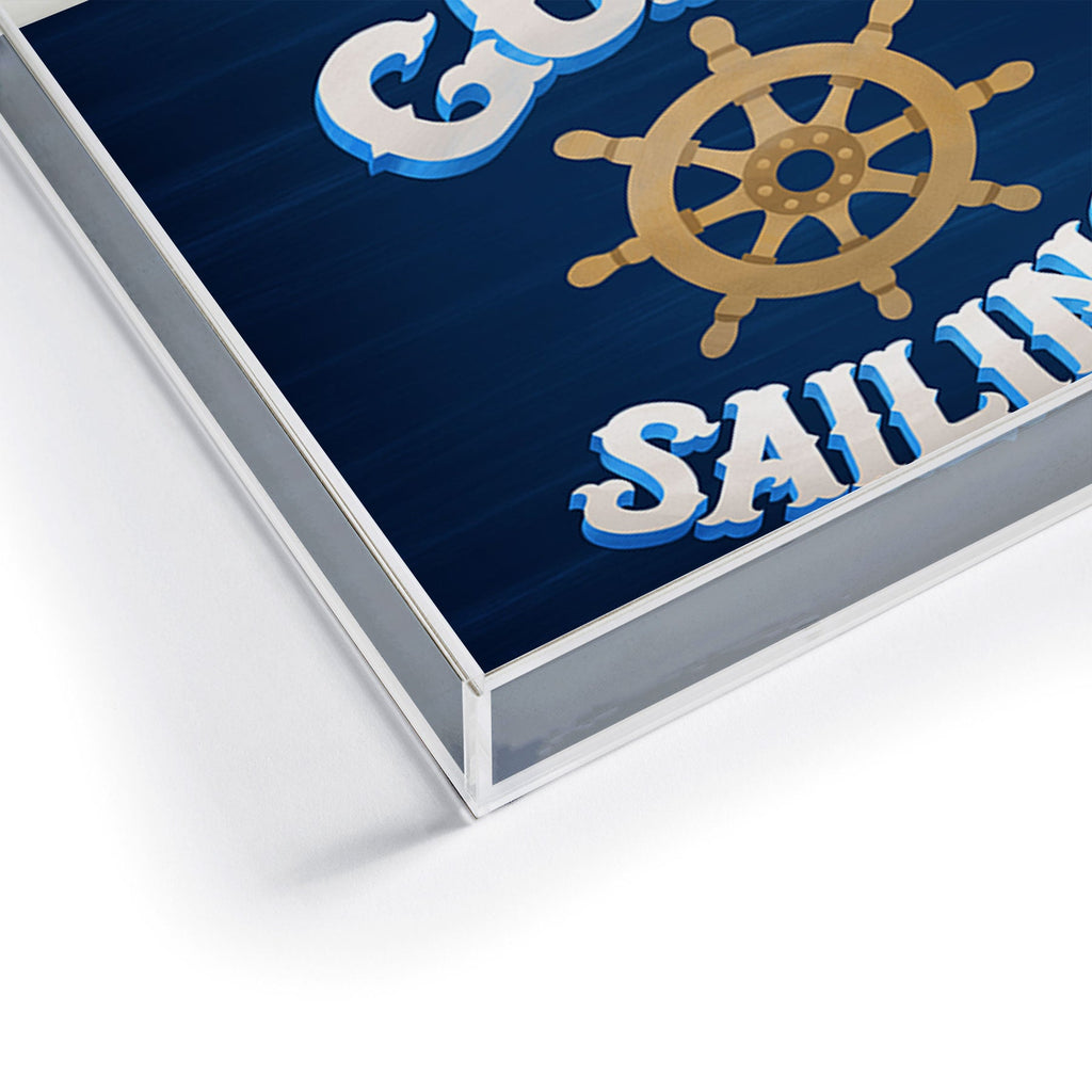 Seta Zakian Gone Sailing Acrylic Tray