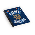 Seta Zakian Gone Sailing Spiral Notebook