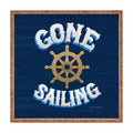 Seta Zakian Gone Sailing Square Tray