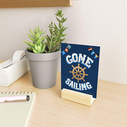 Seta Zakian Gone Sailing Mini Art Print